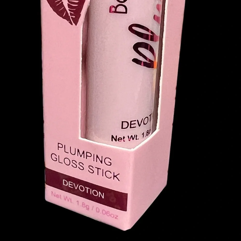 Beauty Creations Plump & Pout Gloss Stick Pink Lip Plumper in DEVOTION